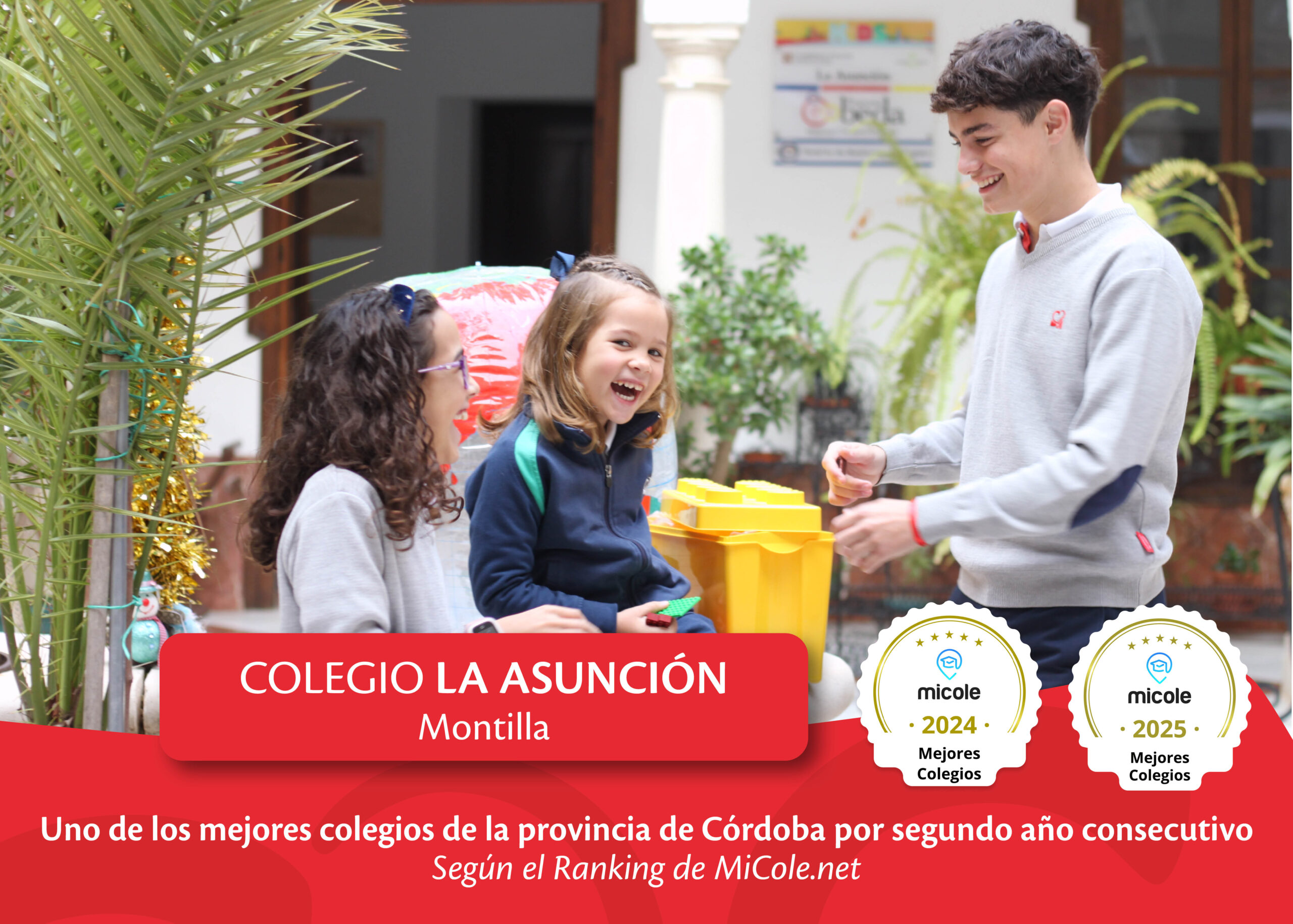 La Asunción Montilla mejores colegios de Córdoba ranking micole 2025